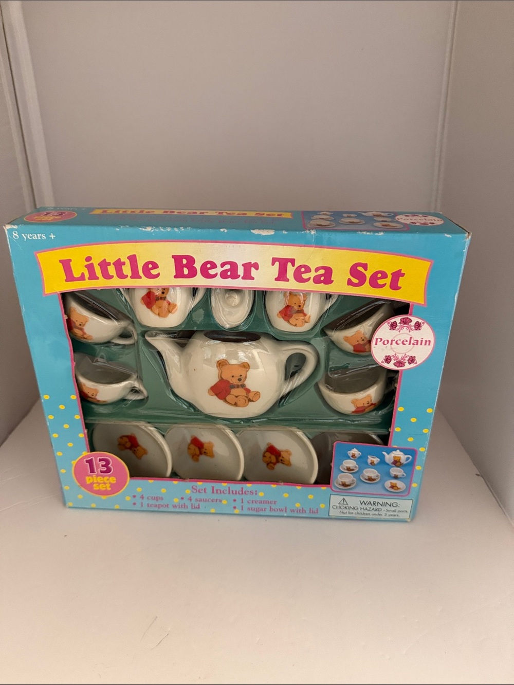 Little Bear Porcelain Tea Set for Kids - Vintage #9